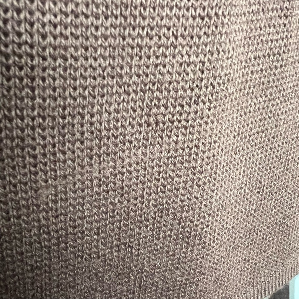 Fioreblu Knit Cardigan Sweater Wool Blend Grandmacore Classic Cozy SZ M Brown - Picture 12 of 16